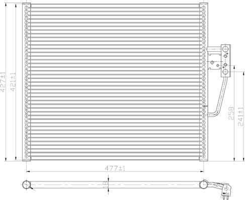 PowerMax 7110366 - Condensatore, Climatizzatore autozon.pro