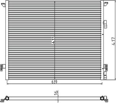 PowerMax 7110278 - Condensatore, Climatizzatore autozon.pro