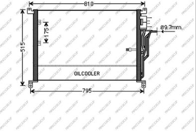 Prasco AD062C001 - Condensatore, Climatizzatore autozon.pro