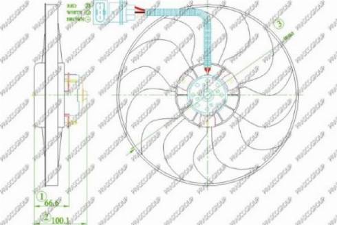 Prasco AD0163300 - Ventola, Raffreddamento motore autozon.pro