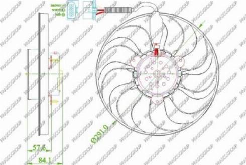 Prasco AD0163310 - Ventola, Raffreddamento motore autozon.pro