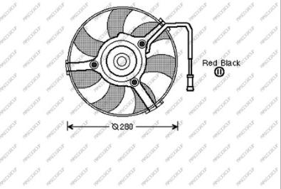 Prasco AD017F001 - Ventola, Raffreddamento motore autozon.pro