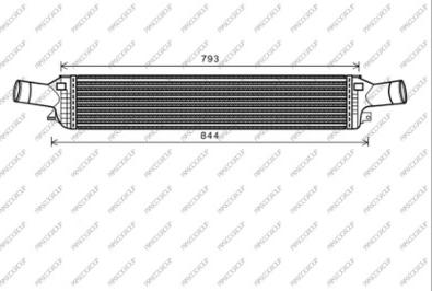 Prasco AD024N001 - Intercooler autozon.pro