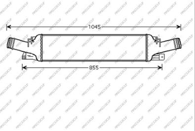 Prasco AD024N002 - Intercooler autozon.pro