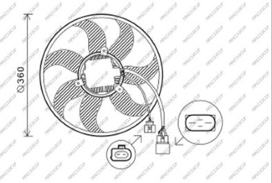 Prasco AD022F003 - Ventola, Raffreddamento motore autozon.pro