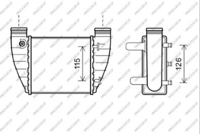 Prasco AD022N008 - Intercooler autozon.pro