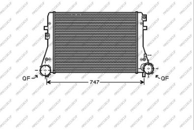 Prasco AD320N006 - Intercooler autozon.pro