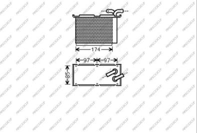 Prasco AD320N003 - Intercooler autozon.pro