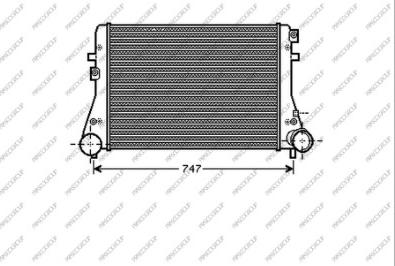 Prasco AD322N002 - Intercooler autozon.pro