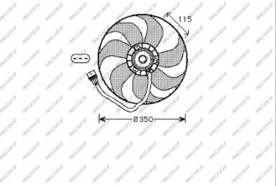 Prasco AD200F008 - Ventola, Raffreddamento motore autozon.pro