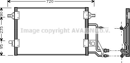 Prasco AI5140 - Condensatore, Climatizzatore autozon.pro