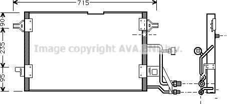 Prasco AI5116 - Condensatore, Climatizzatore autozon.pro