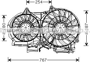 Prasco AI7505 - Ventola, Raffreddamento motore autozon.pro