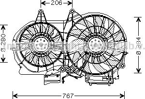 Prasco AI7506 - Ventola, Raffreddamento motore autozon.pro