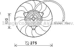 Prasco AI7515 - Ventola, Raffreddamento motore autozon.pro