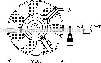 Prasco AI7516 - Ventola, Raffreddamento motore autozon.pro