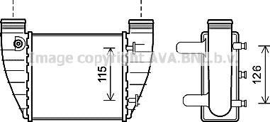 Prasco AIA4345 - Intercooler autozon.pro