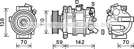 Prasco AIAK401 - Compressore, Climatizzatore autozon.pro