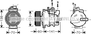 Prasco AIAK271 - Compressore, Climatizzatore autozon.pro