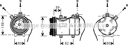 Prasco AIK009 - Compressore, Climatizzatore autozon.pro