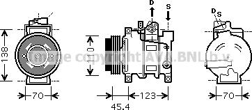 Prasco AIK227 - Compressore, Climatizzatore autozon.pro