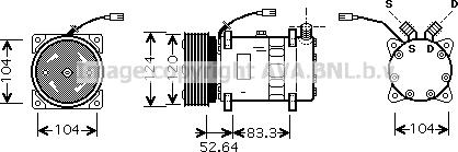 Prasco ALK095 - Compressore, Climatizzatore autozon.pro