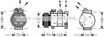 Prasco ALK016 - Compressore, Climatizzatore autozon.pro