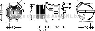 Prasco ALK112 - Compressore, Climatizzatore autozon.pro