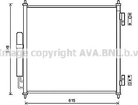 Prasco AUA5218D - Condensatore, Climatizzatore autozon.pro