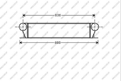 Prasco BM098N001 - Intercooler autozon.pro