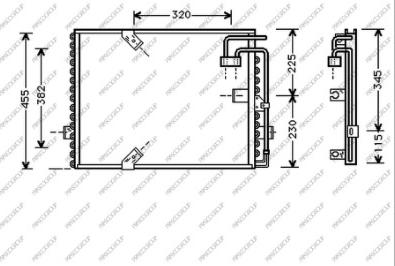 Prasco BM048C003 - Condensatore, Climatizzatore autozon.pro