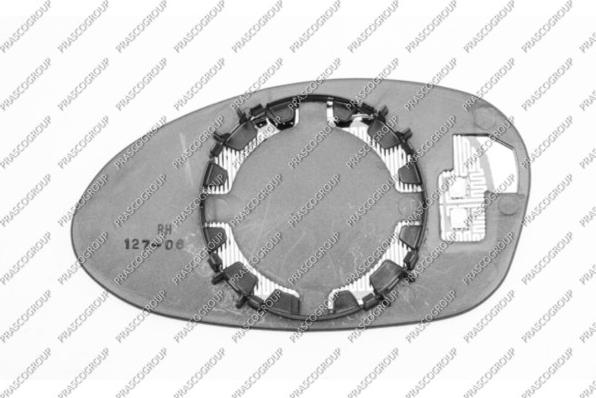 Prasco BM0247515 - Vetro specchio, Specchio esterno autozon.pro