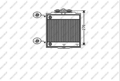 Prasco BM101R005 - Radiatore, Raffreddamento motore autozon.pro