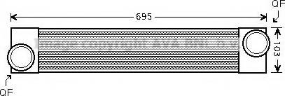 Prasco BW4346 - Intercooler autozon.pro