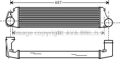 Prasco BW4207 - Intercooler autozon.pro