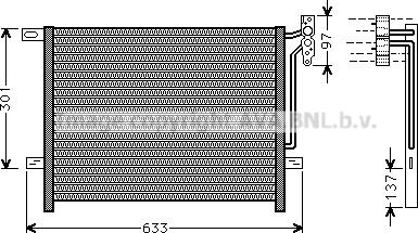 Prasco BW5397 - Condensatore, Climatizzatore autozon.pro