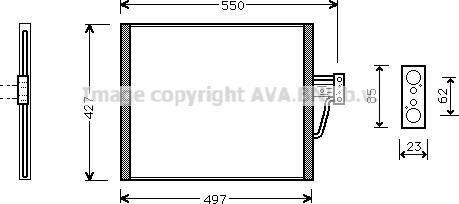 Prasco BW5213 - Condensatore, Climatizzatore autozon.pro