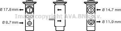 Prasco BW1089 - Valvola ad espansione, Climatizzatore autozon.pro