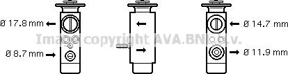 Prasco BW1088 - Valvola ad espansione, Climatizzatore autozon.pro