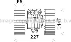 Prasco BW8470 - Elettromotore, Ventilatore abitacolo autozon.pro