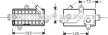 Prasco BW3204 - Radiatore olio, Olio motore autozon.pro