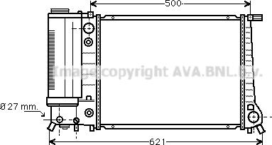 Prasco BW2106 - Radiatore, Raffreddamento motore autozon.pro