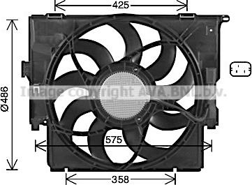 Prasco BW7591 - Ventola, Raffreddamento motore autozon.pro