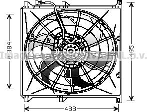 Prasco BW7503 - Ventola, Raffreddamento motore autozon.pro