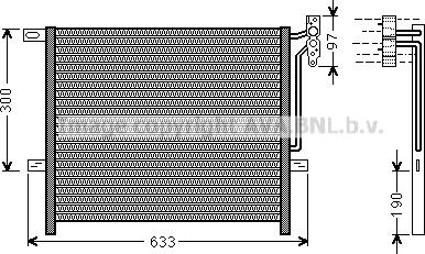 Prasco BWA5369 - Condensatore, Climatizzatore autozon.pro