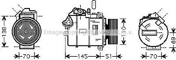 Prasco BWAK320 - Compressore, Climatizzatore autozon.pro