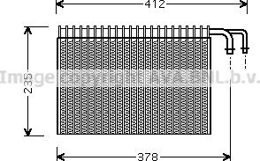 Prasco BWV268 - Evaporatore, Climatizzatore autozon.pro