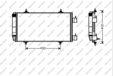 Prasco CI941C001 - Condensatore, Climatizzatore autozon.pro