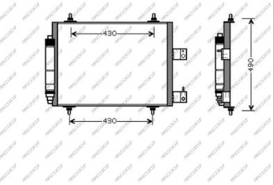 Prasco CI942C001 - Condensatore, Climatizzatore autozon.pro