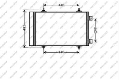 Prasco CI942C002 - Condensatore, Climatizzatore autozon.pro